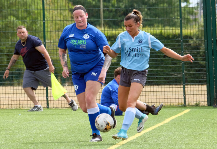 Woodley United Ladies v Burghfield Picture: Andrew Batt