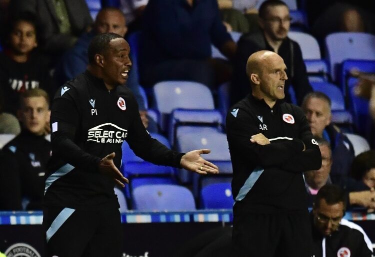 Reading FC Paul Ince and Alex Rae Picture: Luke Adams