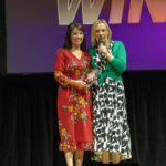 Key Worker Winner, Laura Mackie, and Kirsten O'Brien. Picture: Laura Bennetto, Courtesy of BBC Berkshire