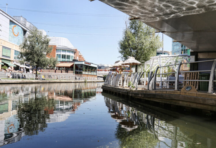 The Oracle Riverside has a pop-up bar Picture: Dijana Capan/DVision Images