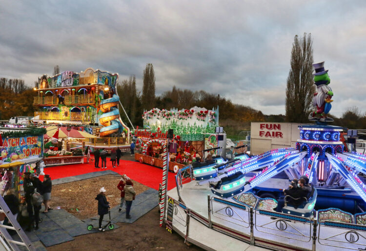 The last fair in Hills Meadow was the Winter Wonderland back in November Picture: Dijana Capan/Dvision