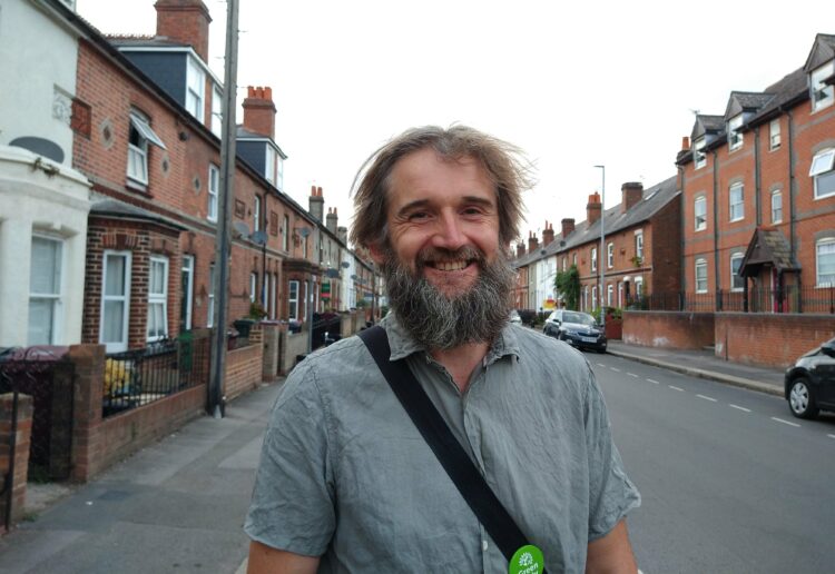 Katesgrove ward Green councillor Doug Cresswell Picture: Reading Green Party