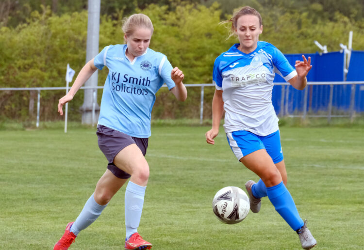 Eversley & California Ladies v Woodley United Ladies Pictures: Andrew Batt