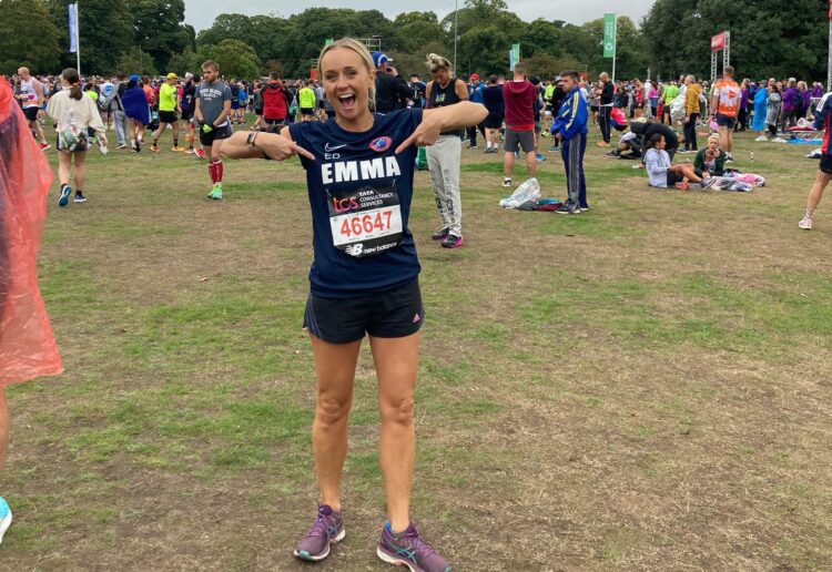 Emma Prudden FC Bracknell London Marathon