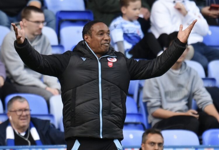 Reading FC manager Paul Ince