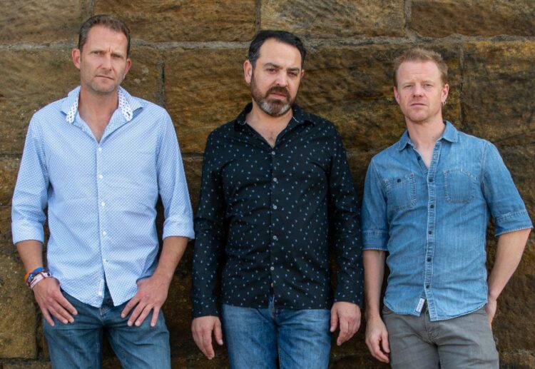 Saul Rose, Paul Sartin and Benji Kirkpatrick are Faustus. Paul died on September 17, and Saul and Benji will team up with his son Joe for a performance at Nettlbed Folk Club