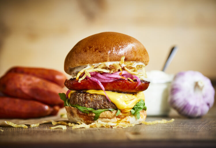Honest Burgers has collaborated with Brindisa on a new Chorizo burger available until October 31 in Honest Burgers restaurant in Reading Picture: steve ryan
