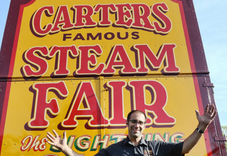 Carters Steam Fair will return to Reading's Prospect Park for its big finale. It is led by Joby Carter Picture: Dijana Capan/Dvision Imahes