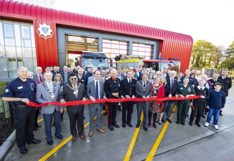 The official opening of Theale Fire Station Picture: Stewart Turkington