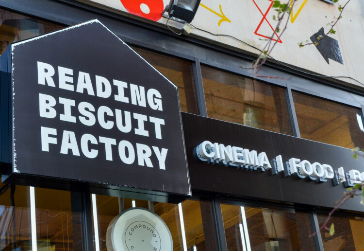 The Christmas Market at the Biscuit Factory on Saturday.