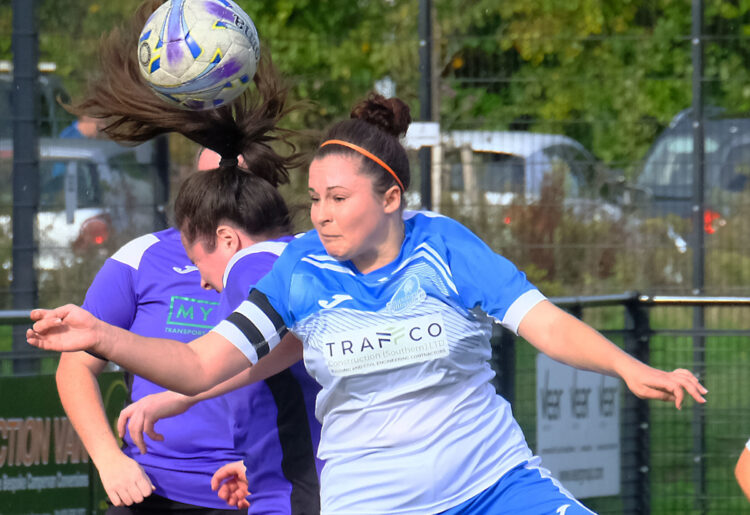 AFC Stoneham v Eversley & California Ladies Pictures: Andrew Batt