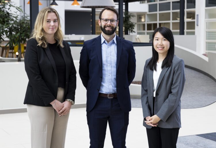 Caitlin Attrill, Nick Kirby, and Florence Leung-min from Lichfields