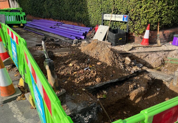 CityFibre started its full fibre network roll-out in January 2021, which is scheduled to be completed late next year or early in 2024. Picture: Ji-Min Lee