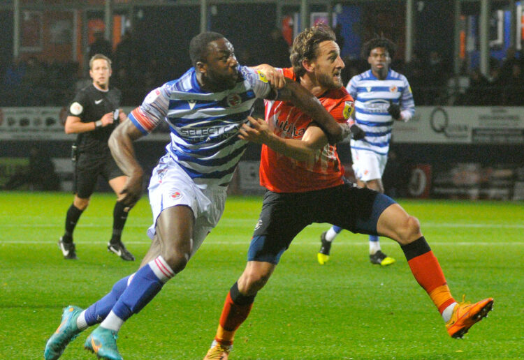 Reading FC played out a goalless draw with Luton Town on Tuesday night. Picture: Steve Smyth
