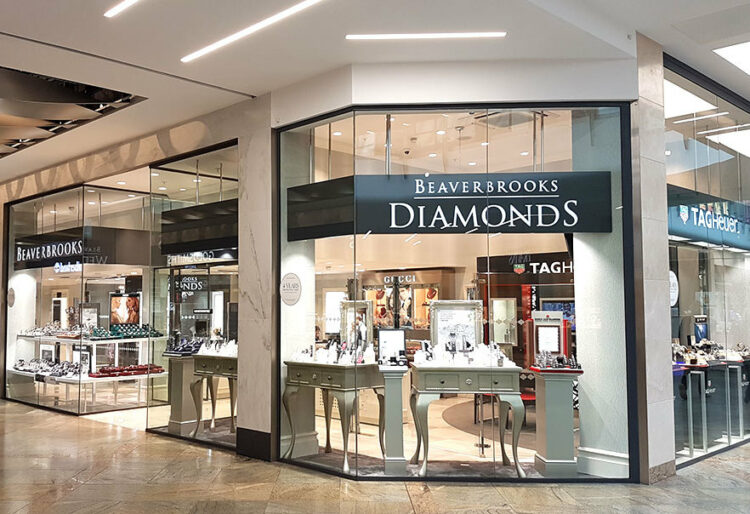 The Beaverbrooks store in The Oracle, Reading