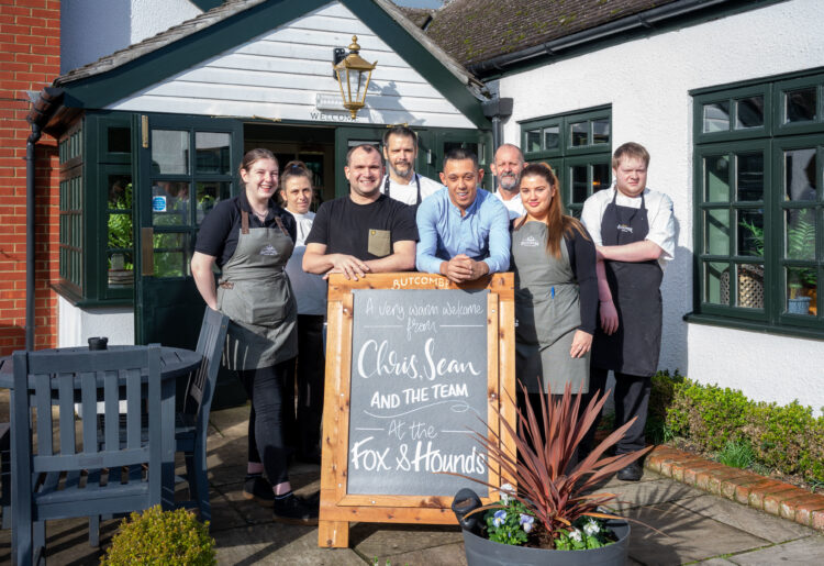 The new look Fox and Hounds in Theale