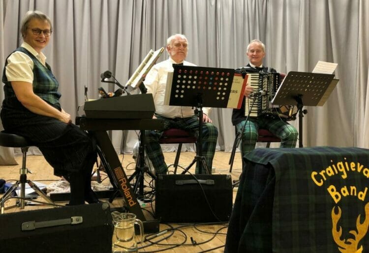 The Craigievar Band will be delighting audiences in South Street