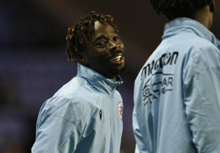 Amadou Mbengue was Reading's star man in their win over Hull City. Picture: Luke Adams