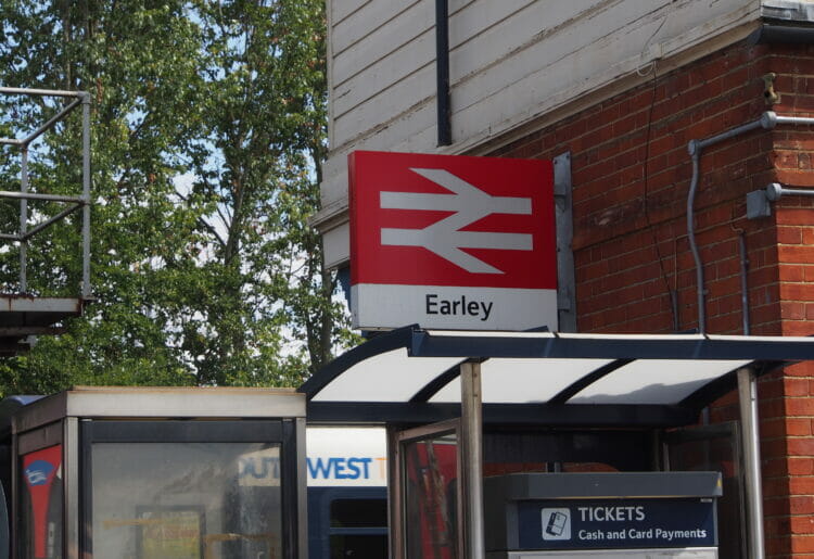 Earley station Picture: Phil Creighton