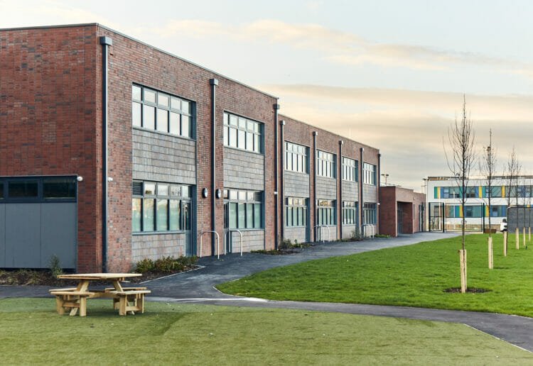 The new Hamilton School in Bulmershe Road