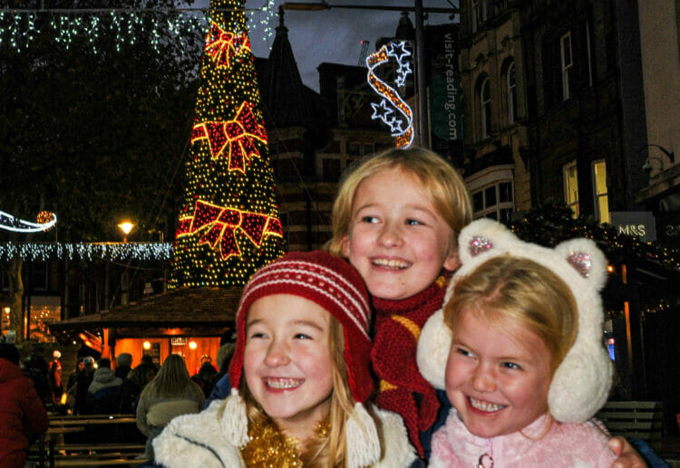 The Reading Christmas Lights Switch-on on Saturday.

Charlette (6) & Elizabeth Parr (9) and Ruby Hancock (6) enjoying the Christmas lights.
