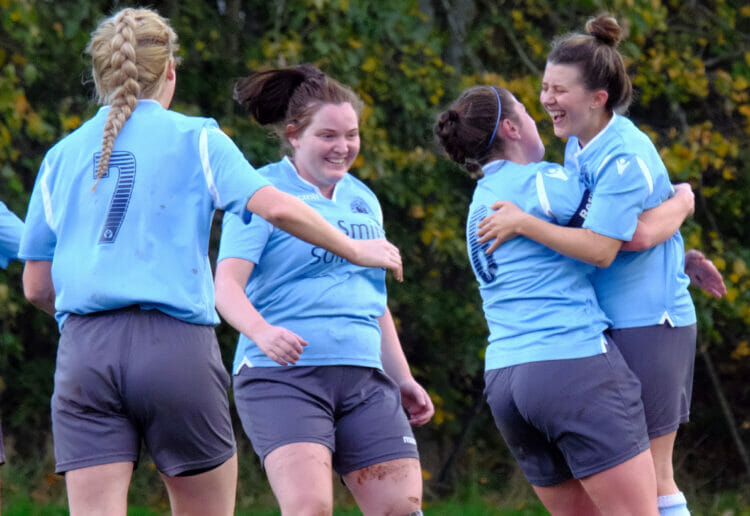 Woodley United Ladies v Eversley & California Ladies Pictures: Andrew Batt