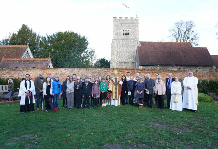 28 people were confirmed at a special service held at St Andrew's Church in Sonning on Sunday, November 20, led by the Bishop of Oxford Picture:  Indy Biddulph / https://www.indygophotography.com/