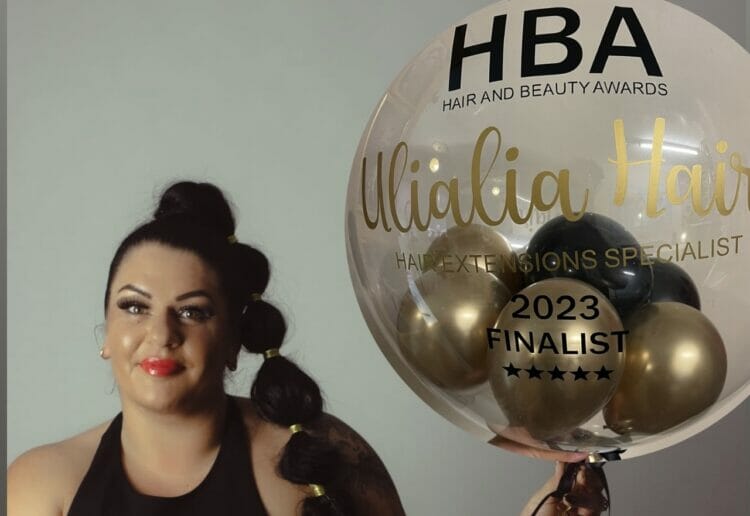 Vaida Dumbravaite is shortlisted for the UK Hair and Beauty Awards 2023