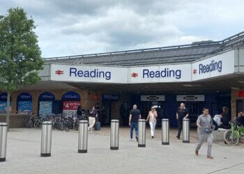 Severe travel disruption is expected across the rail network during four 48-hour strikes in December and January. Picture shows Reading Train Station, taken by Jake Clothier