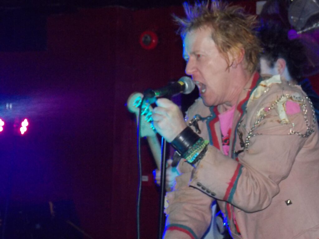 Sex Pistols Exposé performing at The Face Bar, Saturday, October 29. Picture: Jake Clothier