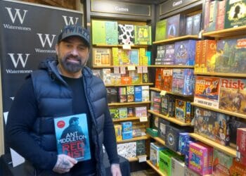 Ant Middleton met fans at Waterstones, Broad Street, and signed copies of his books. Picture: Jake Clothier