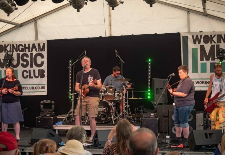 Rocket Kings performing at Wokingham Festival Picture: Andrew Merritt