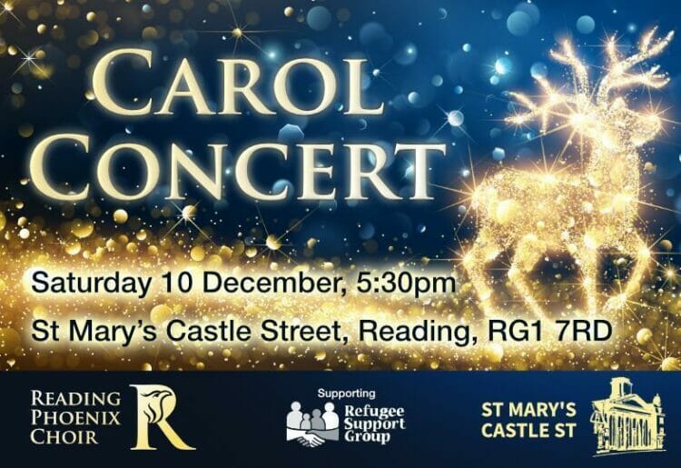 Reading Phoenix Choir is holding a carol concert in Reading town centre