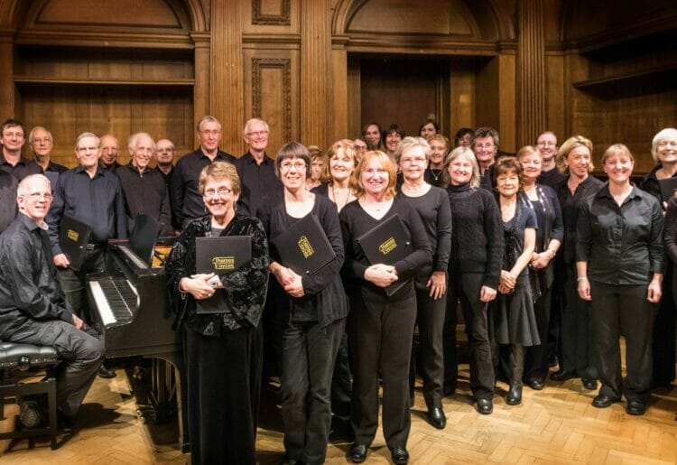 Thames Voyces chamber choir Picture: Dawn Pickett