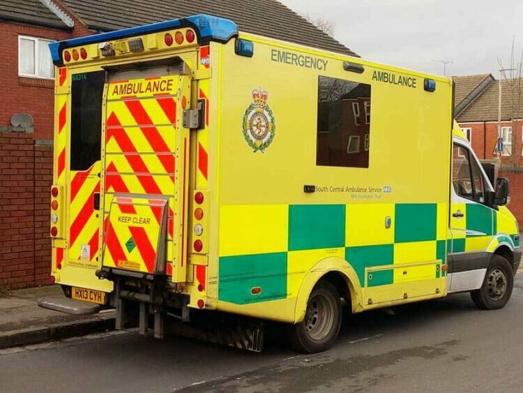 Paramedics, Emergency Care Assistants, call handlers and other staff will walk out from 06:00 - 18:00 on 21 December and 00:01 - 23.59 on 28 December. Picture: Phil Creighton