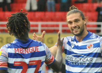 Reading v Bristol City Reading's second goal.