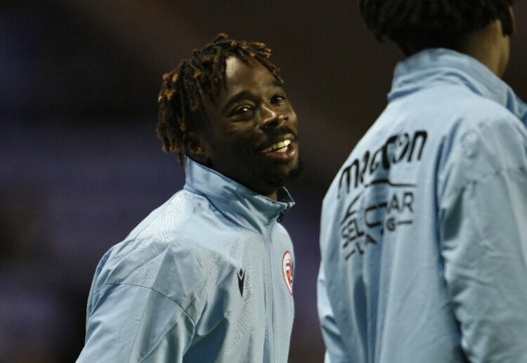 Amadou Mbengue scored his first Reading goal in Saturday's win over Coventry. Picture: Luke Adams
