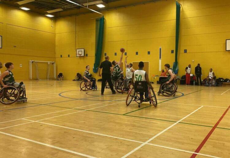 Tip off in Division 2 South between Kings II and Ballers