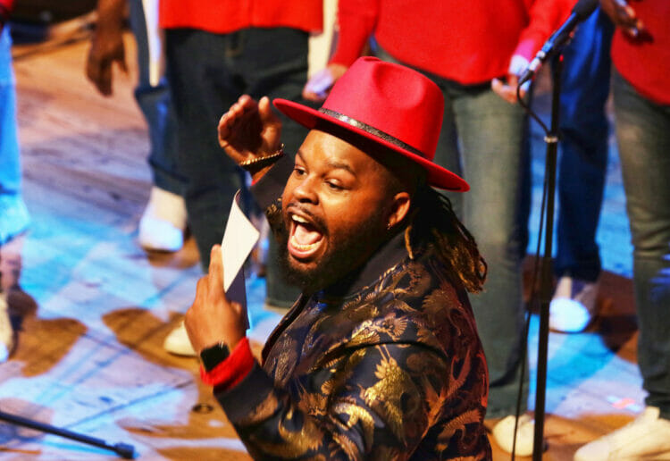 Reading Today 14th December 2022; Carols by Candlelight Launchpad; Reading Community Gospel Choir;