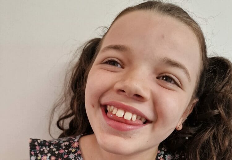 Staff at Woodley Specsavers were able to help Lexi with her new glasses