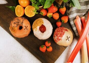 CrossTown is serving vegan doughnuts exclusively through Deliveroo this January.