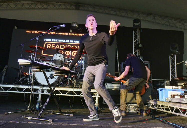 Jesus Jones takes ReadiPop to church. Picture: Dijana Capan/DVision
