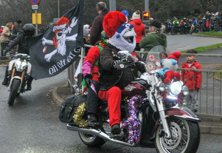 It was the 36th running of Reading Christian Motorcyclists' Toy Run.
