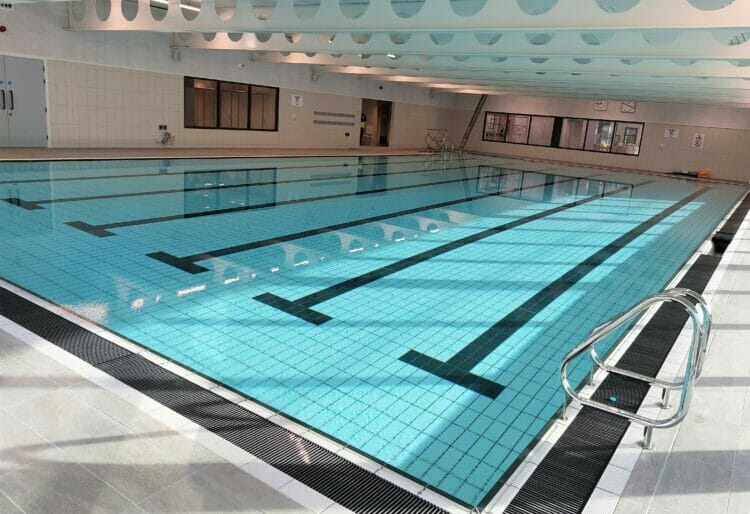 The new swimming pool at Palmer Park Picture: Reading Borough Council