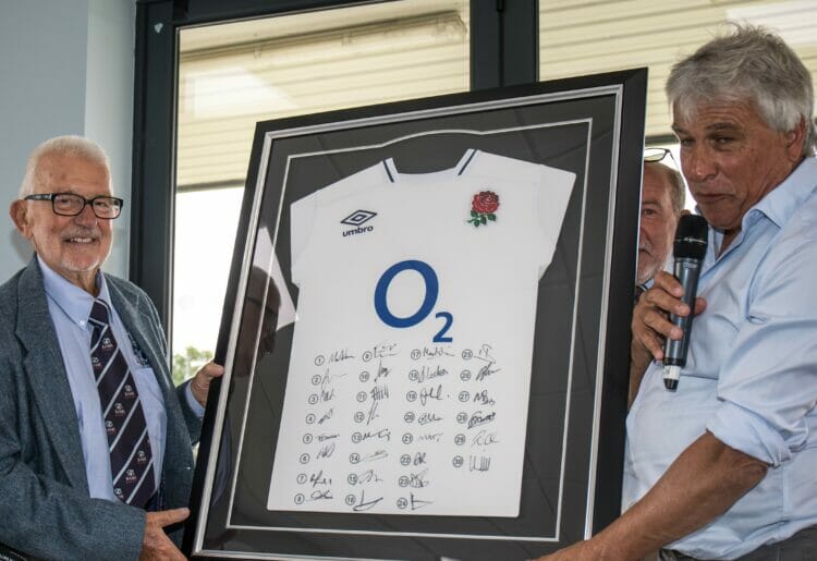 Rams RFC president Ian Duncan