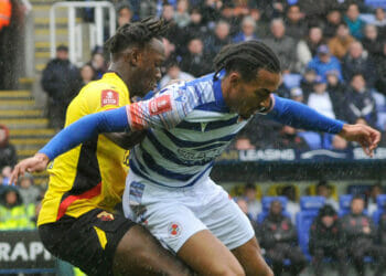 Femi Azeez and Kelvin Abrefa impressed in Reading's 1-0 FA Cup win over Watford. Picture: Steve Smyth