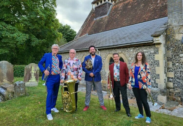 Quintessential Brass will be performing in Winnersh on Saturday, January 21