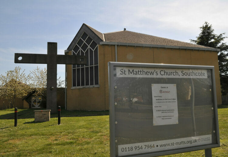 St Matthew's Church in Southcote Picture: Steve Smyth