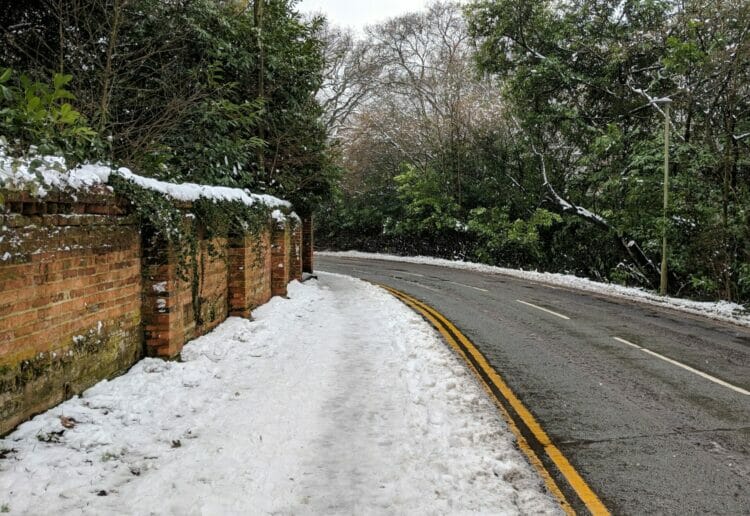 Snow is forecast for Reading and Wokingham on Tuesday morning. Our photo was taken in 2019. Picture: Phil Creighton