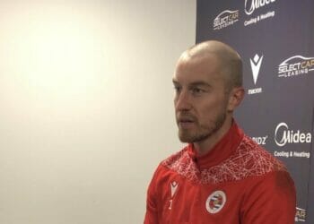Reading FC goalkeeper Joe Lumley